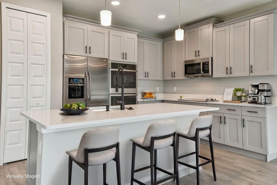 Kitchen -Virtually Staged Kitchen -Virtually Staged
