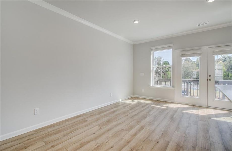 Spacious, unfurnished interior of a new home in Silverock, McDonough (Image 29). Spacious, unfurnished interior of a new home in Silverock, McDonough (Image 29).