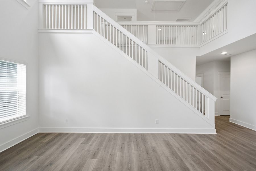 Spacious, unfurnished interior of a new home in Brush Creek, Fairview (Image 52). Spacious, unfurnished interior of a new home in Brush Creek, Fairview (Image 52).