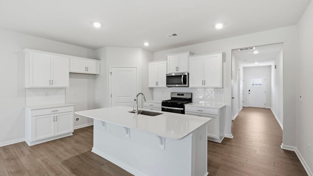 Furnished interior view inside a new home in Benjamin's Grove, Woodruff (Image 7).