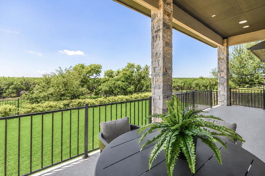 Exterior details and patio area of a home in , Dripping Springs (Image 24).