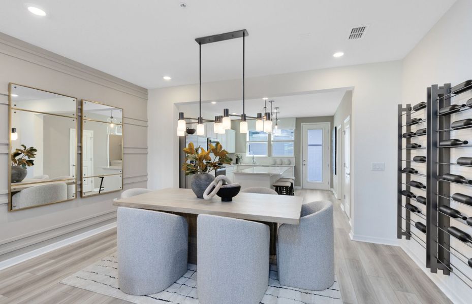 Representative furnished interior of a home built from the Foxtail - Interior Unit by Pulte Homes in Parkside Trails, Clermont (Image 6).