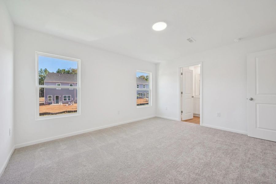 Primary Bed featuring the AW Collection® Timeless - Relaxed elegance with soft, neutral tones. Primary Bed featuring the AW Collection® Timeless - Relaxed elegance with soft, neutral tones.