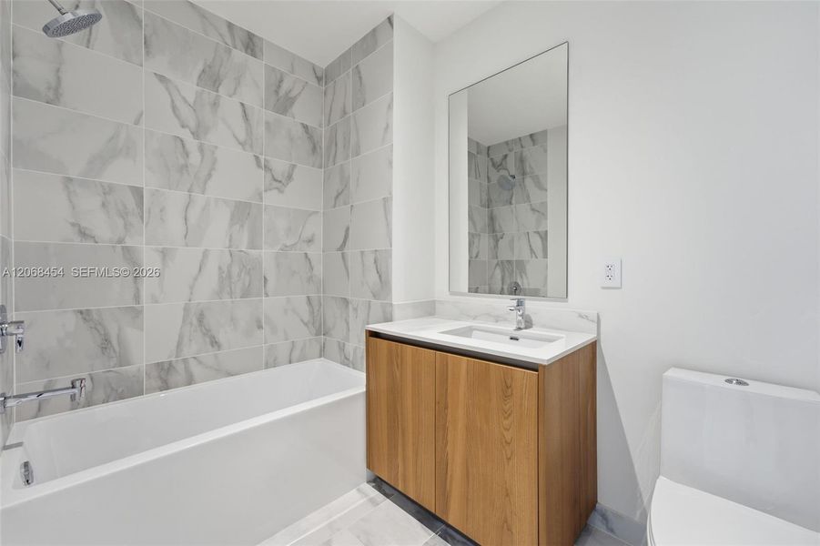 Furnished interior view inside a new home in , Miami (Image 7). Furnished interior view inside a new home in , Miami (Image 7).