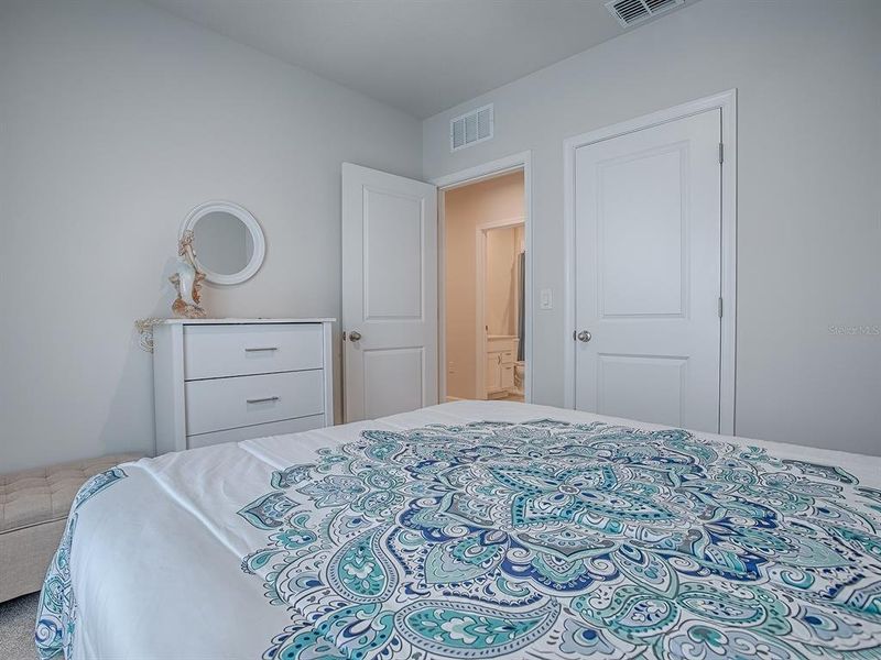 Furnished interior in a model home at Sumter Villas in Sumterville (Image 14).