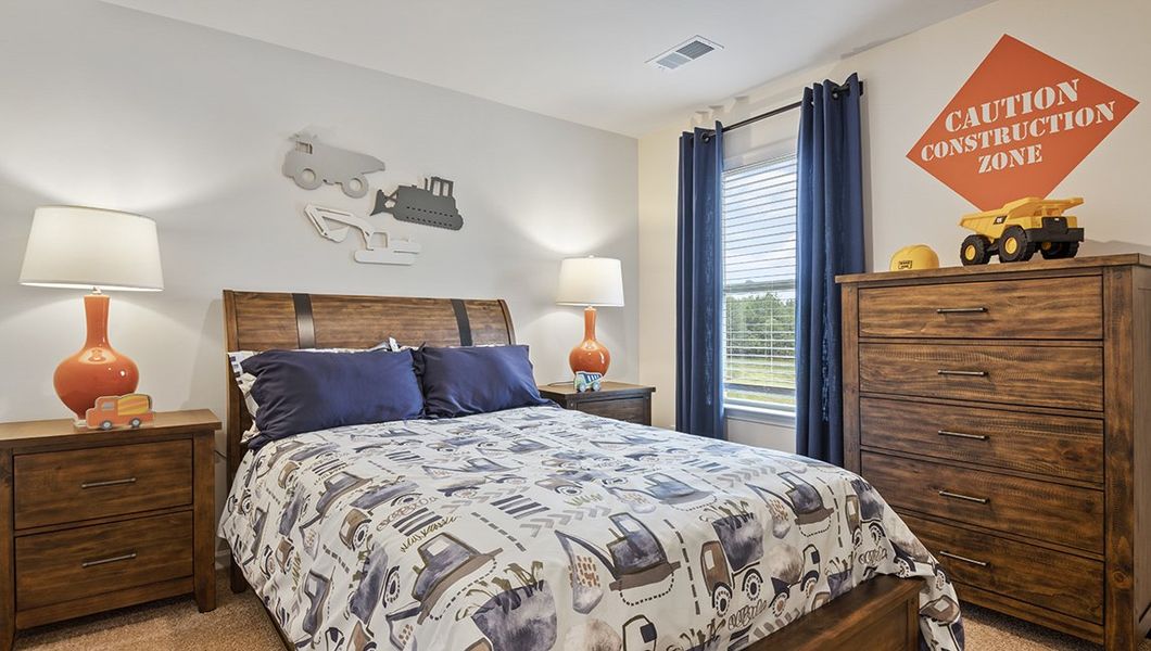 Representative furnished interior of a home built from the Robie by D.R. Horton in The Grove at Riley's Meadow, Haw River (Image 22).