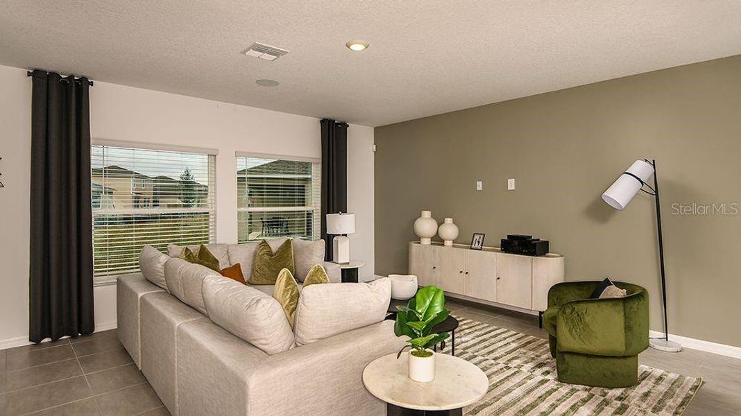 Furnished interior view inside a new home in Marion Creek, Haines City (Image 5).