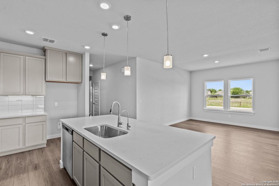 Furnished interior view inside a new home in Weltner Farms 50’s, New Braunfels (Image 11). Furnished interior view inside a new home in Weltner Farms 50’s, New Braunfels (Image 11).