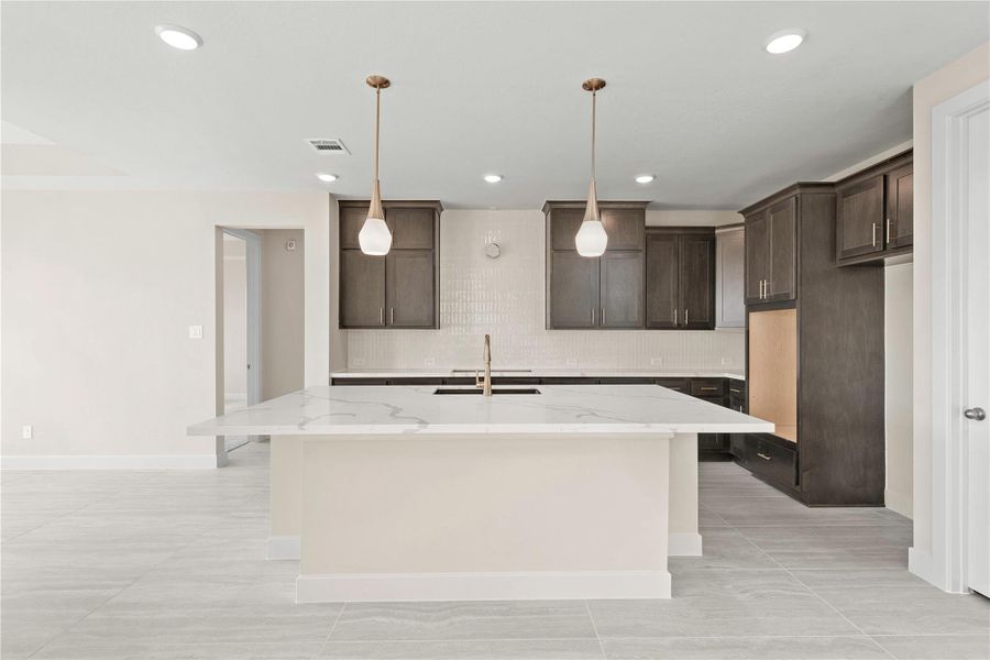 Furnished interior view inside a new home in Cross Creek West, Fulshear (Image 4).