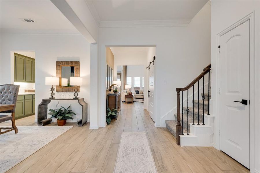 Furnished interior view inside a new home in Aero Vista, Caddo Mills (Image 19). Furnished interior view inside a new home in Aero Vista, Caddo Mills (Image 19).