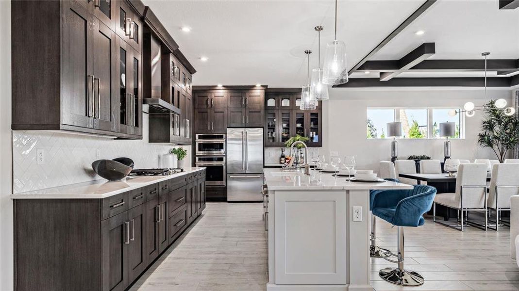 Furnished interior view inside a new home in Cresswind at Lake Harris, Tavares (Image 6).