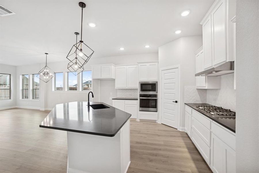 Furnished interior view inside a new home in Talia – Garden Series, Mesquite (Image 6). Furnished interior view inside a new home in Talia – Garden Series, Mesquite (Image 6).