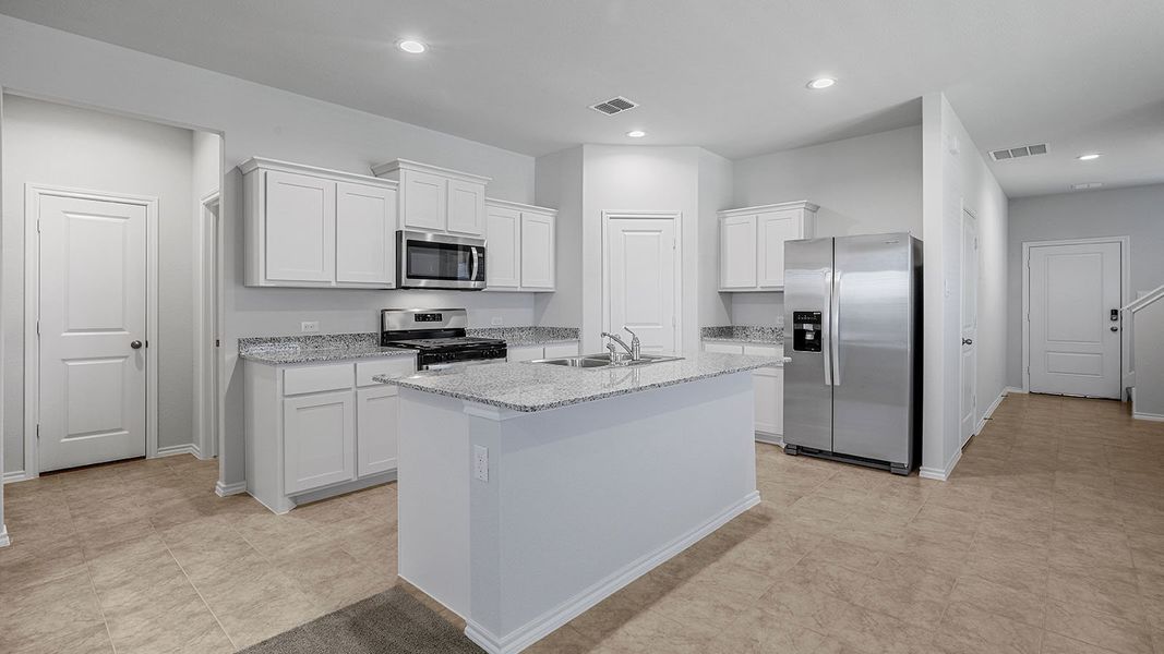 Furnished interior view inside a new home in Springhill South, Boyd (Image 5).
