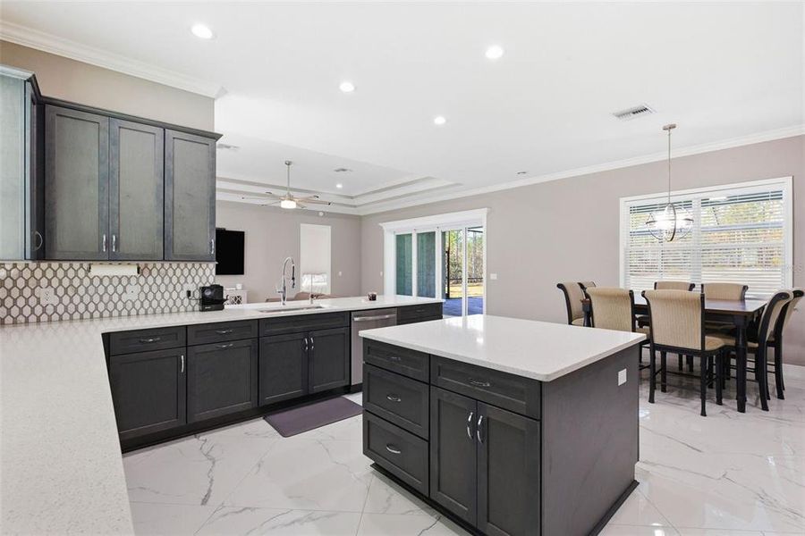 Furnished interior view inside a new home in , Beverly Hills (Image 13).