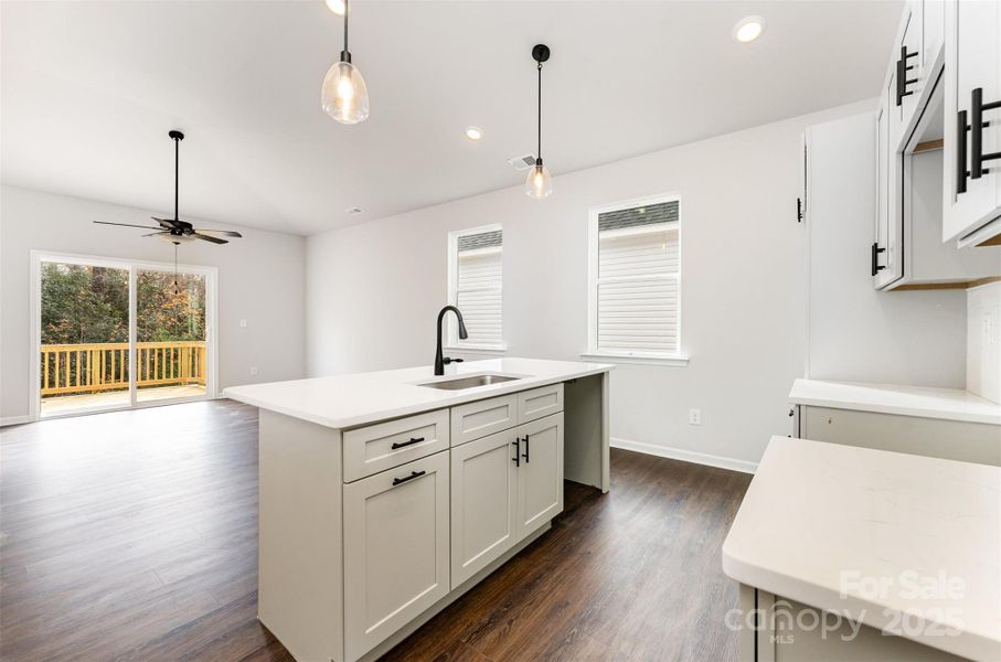 Furnished interior view inside a new home in , Lowell (Image 7). Furnished interior view inside a new home in , Lowell (Image 7).