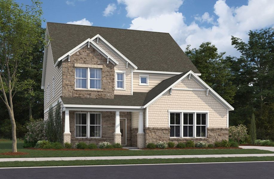 Arts & Crafts M Elevation Arts & Crafts M Elevation