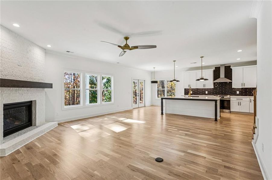 Spacious, unfurnished interior of a new home in , Marietta (Image 39). Spacious, unfurnished interior of a new home in , Marietta (Image 39).
