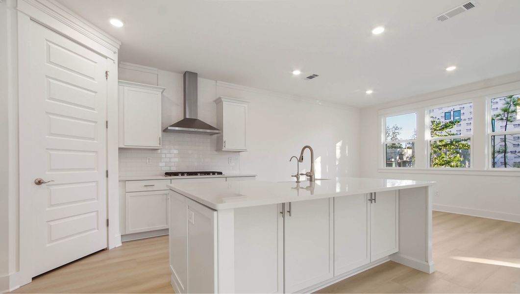 Representative furnished interior of a home built from the Ava by D.R. Horton in Parkside, Santa Rosa Beach (Image 6).