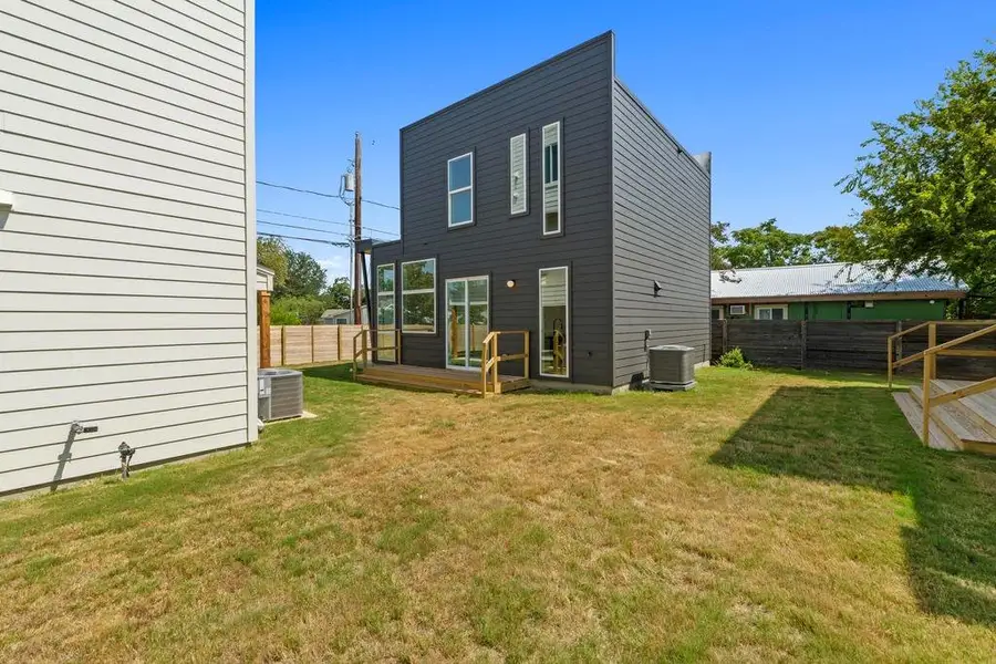 Front exterior of a new home in , Austin, TX, highlighting curb appeal (Image 1). Front exterior of a new home in , Austin, TX, highlighting curb appeal (Image 1).