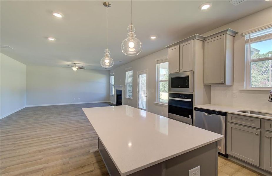 Furnished interior view inside a new home in Burchwood, Stockbridge (Image 12).