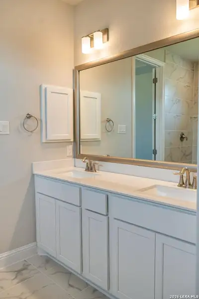 Furnished interior view inside a new home in Annabelle Ranch, San Antonio (Image 3).