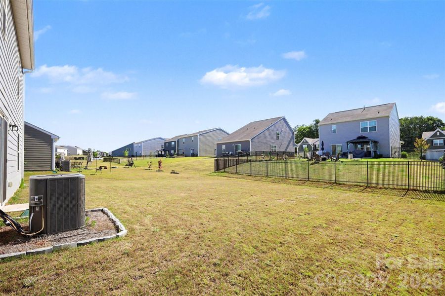 Exterior details and patio area of a home in Sullivan Farm, Statesville (Image 26).