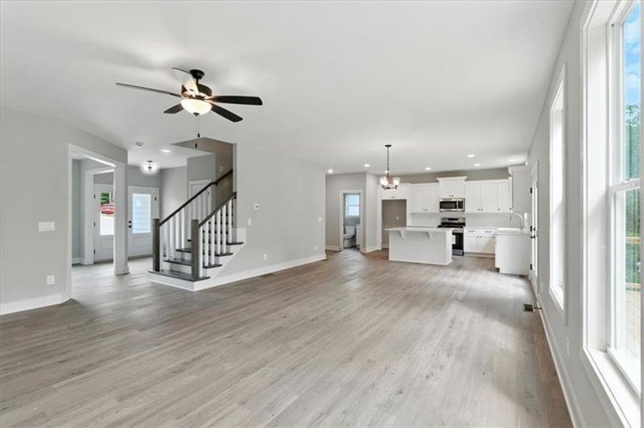 Spacious, unfurnished interior of a new home in , Cartersville (Image 18). Spacious, unfurnished interior of a new home in , Cartersville (Image 18).