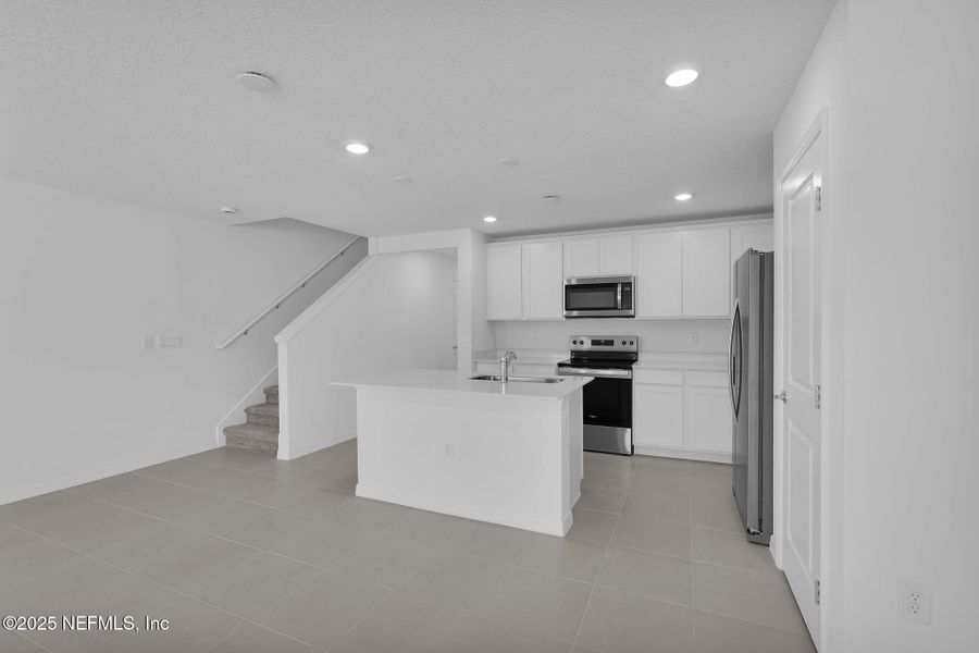 Furnished interior view inside a new home in , Jacksonville (Image 10).