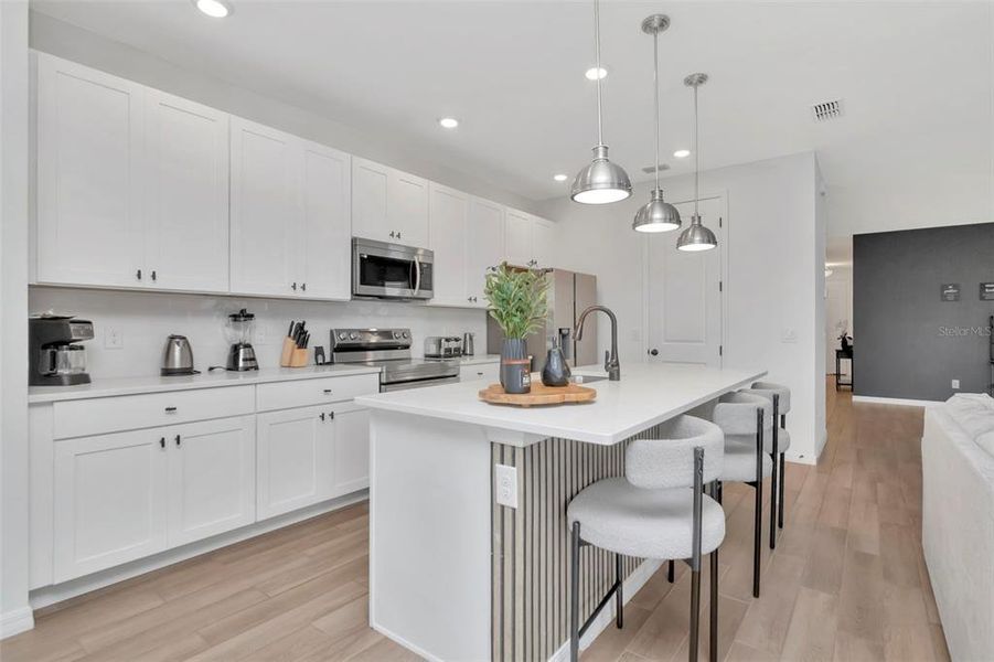 Furnished interior view inside a new home in , Davenport (Image 6).