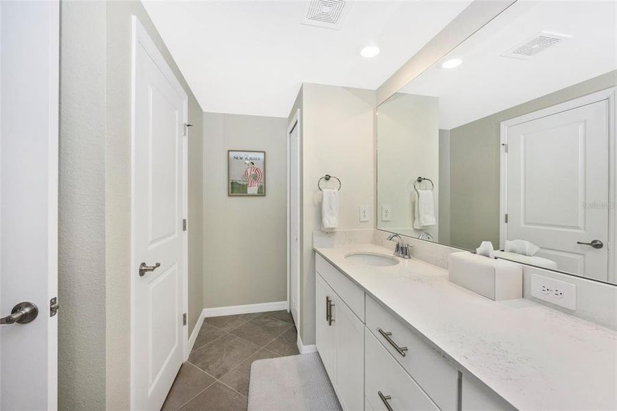 Furnished interior view inside a new home in Wellen Park Golf & Country Club, Venice (Image 9).