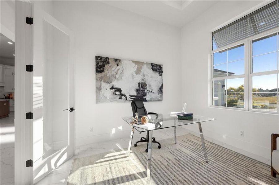 Furnished interior view inside a new home in , Sarasota (Image 8). Furnished interior view inside a new home in , Sarasota (Image 8).