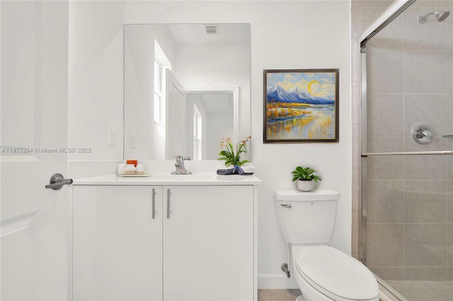 Furnished interior view inside a new home in Cedar Pointe: Cypress Collection, Homestead (Image 12).