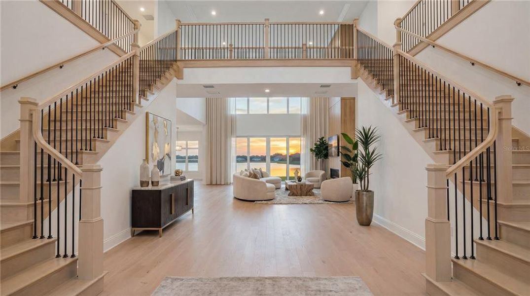 Furnished interior view inside a new home in , Orlando (Image 3). Furnished interior view inside a new home in , Orlando (Image 3).