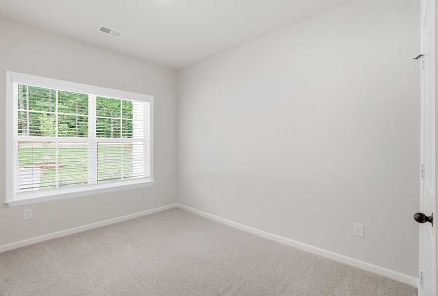 Representative unfurnished interior of a home built from the Loblolly Select N by McGuinn Homes in Broadway Lake, Anderson (Image 17). Representative unfurnished interior of a home built from the Loblolly Select N by McGuinn Homes in Broadway Lake, Anderson (Image 17).