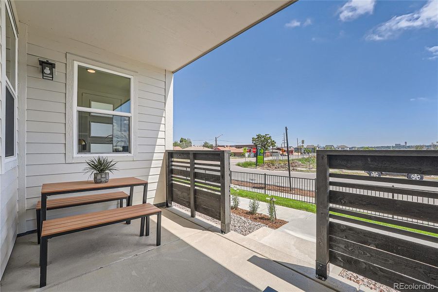 main floor patio