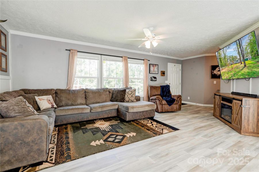 Furnished interior view inside a new home in , Mooresboro (Image 3).