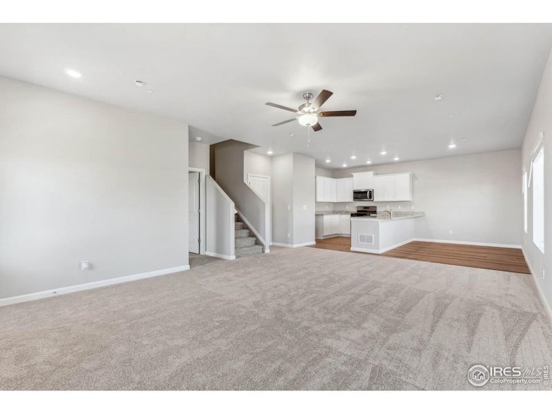 Spacious, unfurnished interior of a new home in Johnstown Village, Johnstown (Image 13).