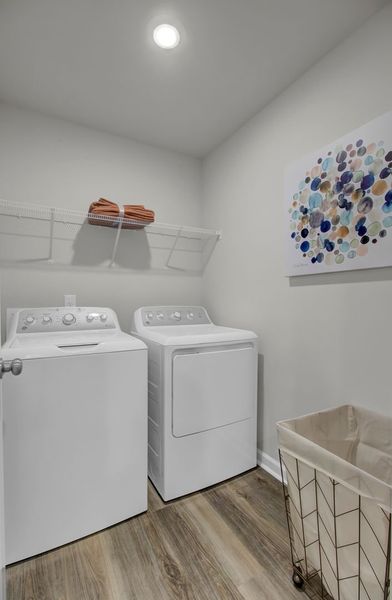 Furnished interior view inside a new home in Essence at Chestnut Ridge North, Hopkins (Image 20).