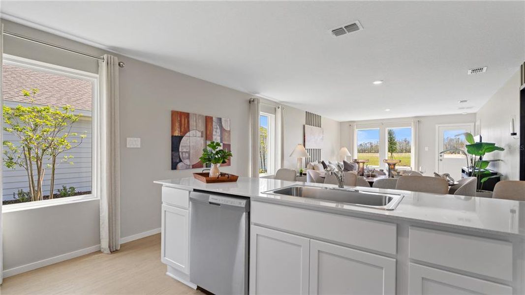 Furnished interior view inside a new home in , Kissimmee (Image 9).