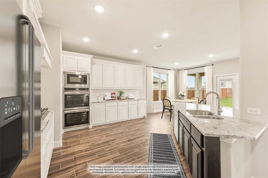 Furnished interior view inside a new home in Hampton Park, Glenn Heights (Image 5).
