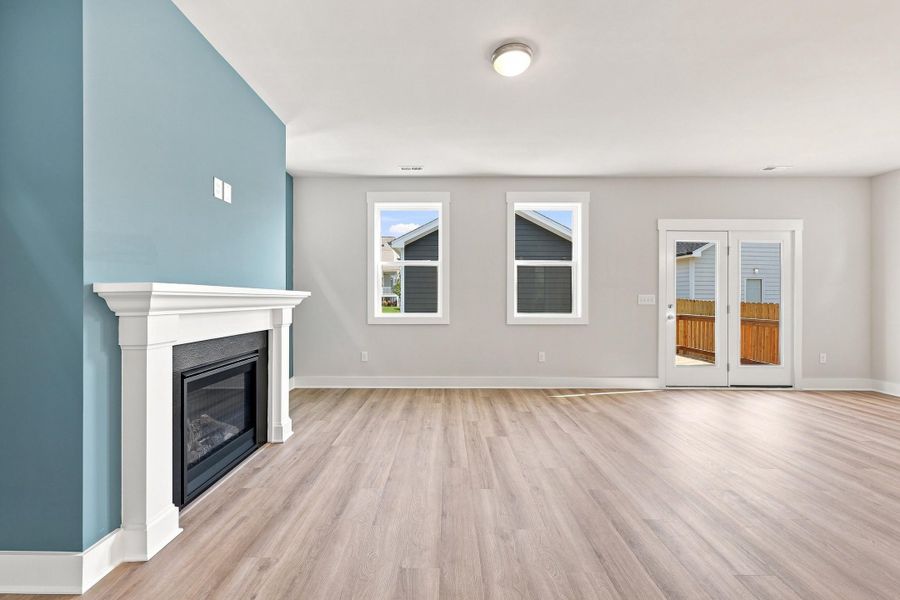 Spacious, unfurnished interior of a new home in Wendell Falls, Wendell (Image 14).