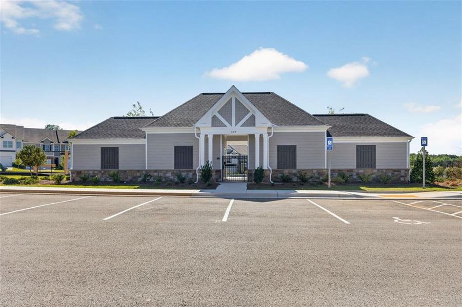 Front exterior of a new home in , Jasper, GA, highlighting curb appeal (Image 2). Front exterior of a new home in , Jasper, GA, highlighting curb appeal (Image 2).