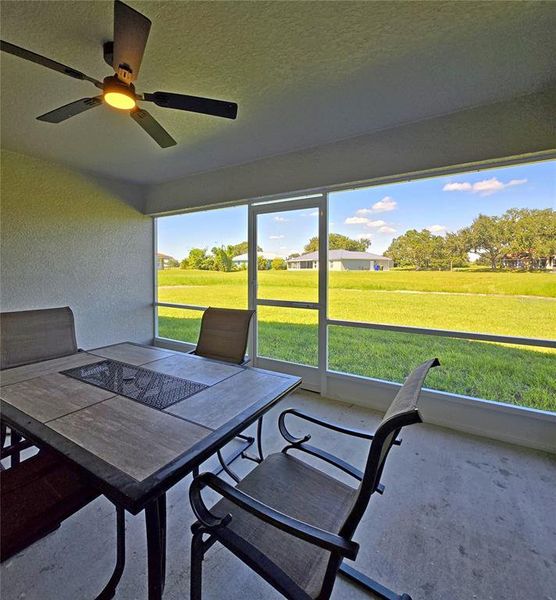 Exterior details and patio area of a home in , Sebring (Image 4).