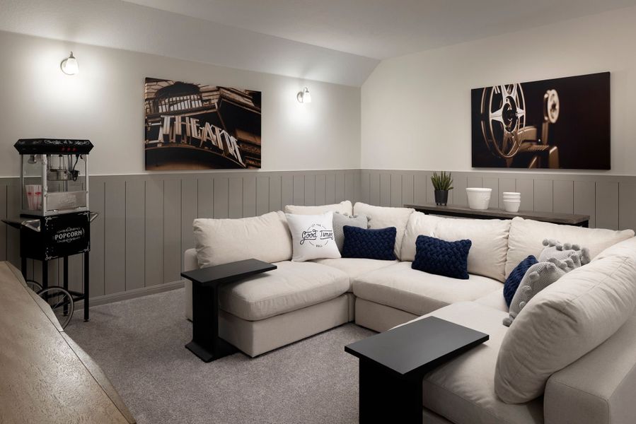 Furnished interior view inside a new home in Crescent Bluff, Georgetown (Image 6).