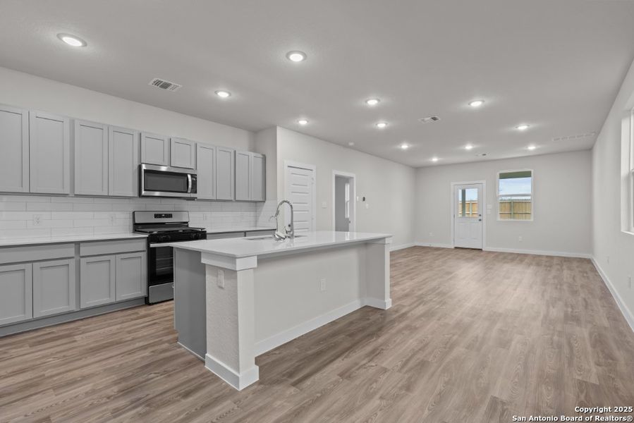 Furnished interior view inside a new home in Summerlin, San Antonio (Image 2). Furnished interior view inside a new home in Summerlin, San Antonio (Image 2).