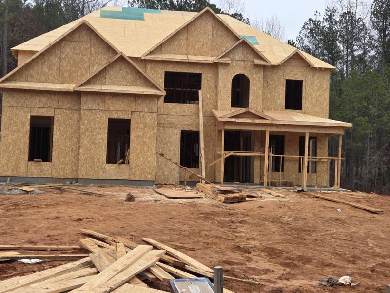 In-progress construction of a new home in Ruby Creek Estates, Atlanta, GA (Image 7). In-progress construction of a new home in Ruby Creek Estates, Atlanta, GA (Image 7).