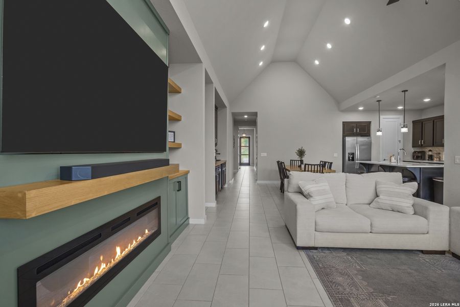 Furnished interior view inside a new home in VIDA, San Antonio (Image 31).
