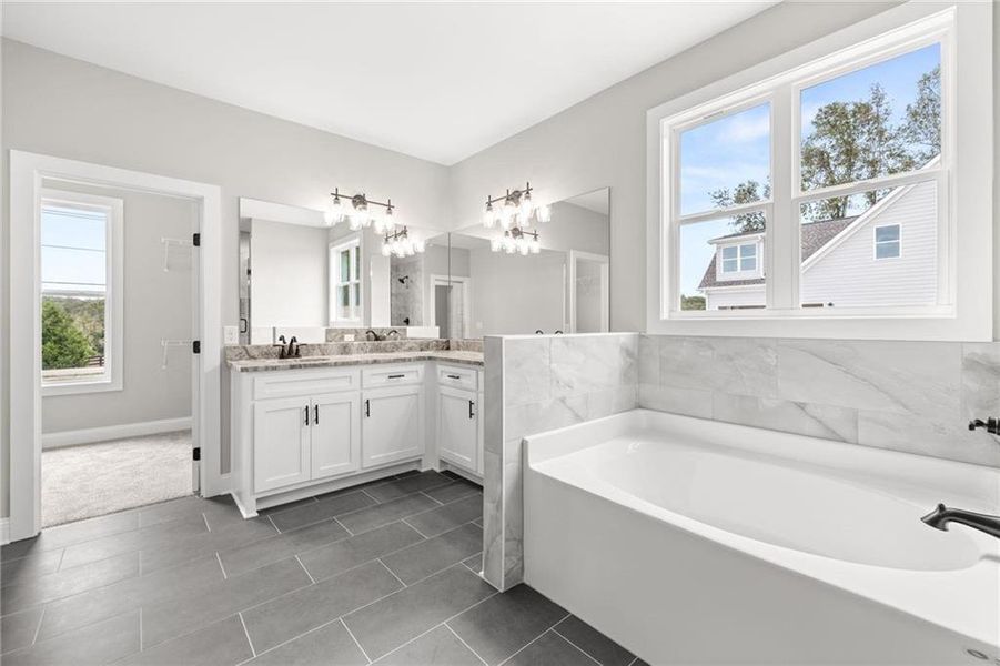 Furnished interior view inside a new home in , Jefferson (Image 9).