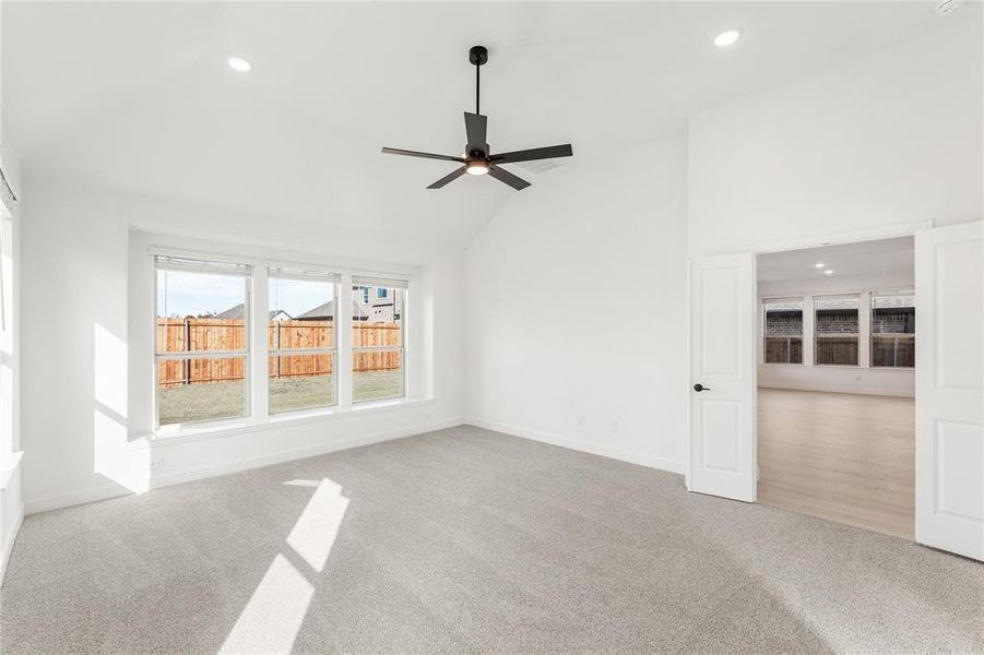 Spacious, unfurnished interior of a new home in West Crossing, Anna (Image 38). Spacious, unfurnished interior of a new home in West Crossing, Anna (Image 38).