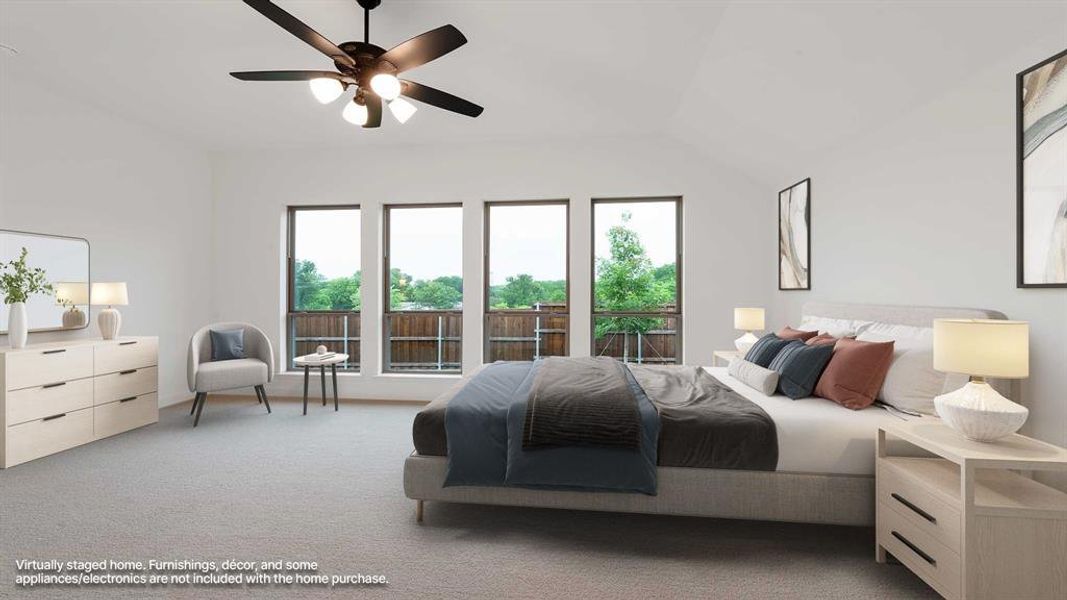 Furnished interior view inside a new home in Hillstead, Lavon (Image 14).